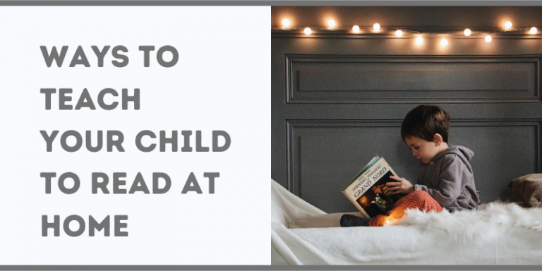 Ways To Teach Your Child to Read at Home - Kidlo.com