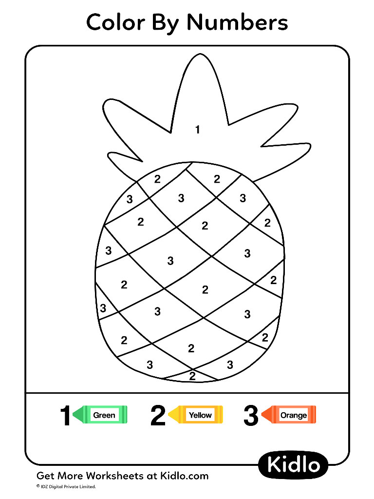 color-by-number-fruit-printables