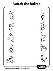 Match The Pairs – Worksheet #10 - Kidlo.com