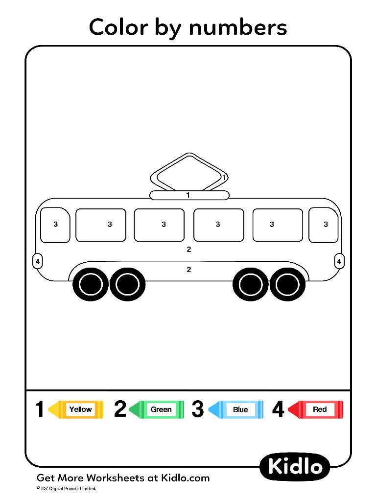 Printable Matching Number 24 Coloring Worksheets, Free Online