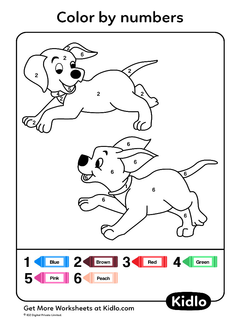 10 Dog Coloring Pages With Numbers: Unleash Your Inner Artist and Explore a World of Canine Creativity