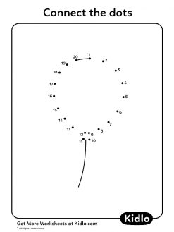 connect the dots 1 20 activity worksheet 06 kidlocom