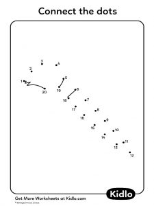 connect the dots 1 20 activity worksheet 35 kidlocom
