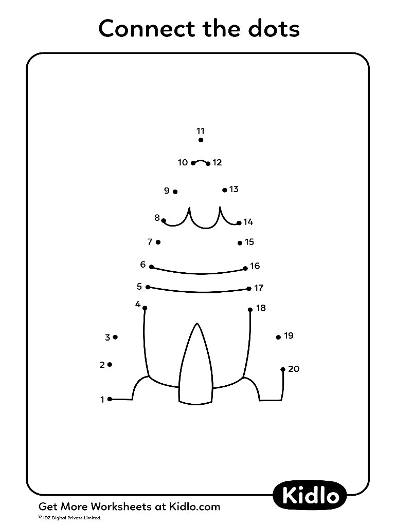 Free Printable Connect The Dots 1 20 Templates Printable Download